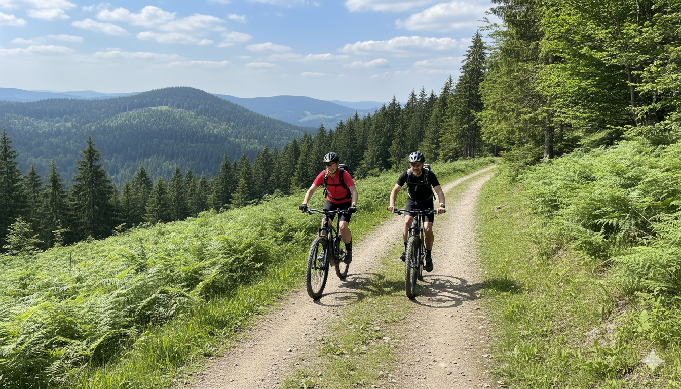 Aktiv im Erzgebirge